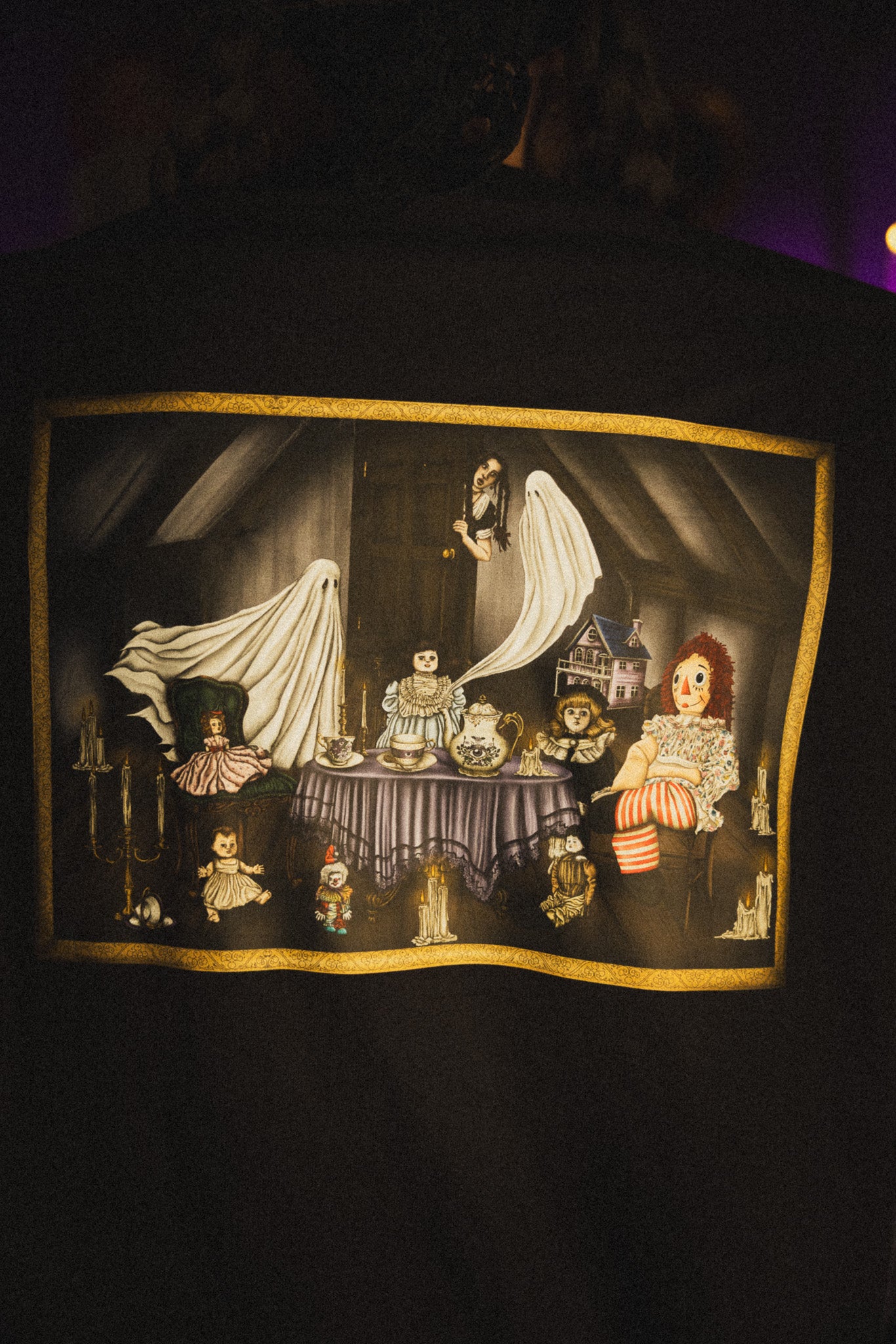 Haunted Doll Tea Party Boxy Tee