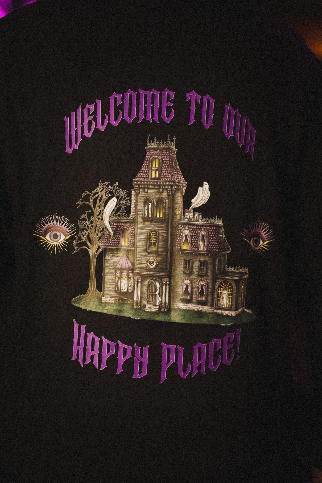 Welcome To Our Happy Place Boxy Tee