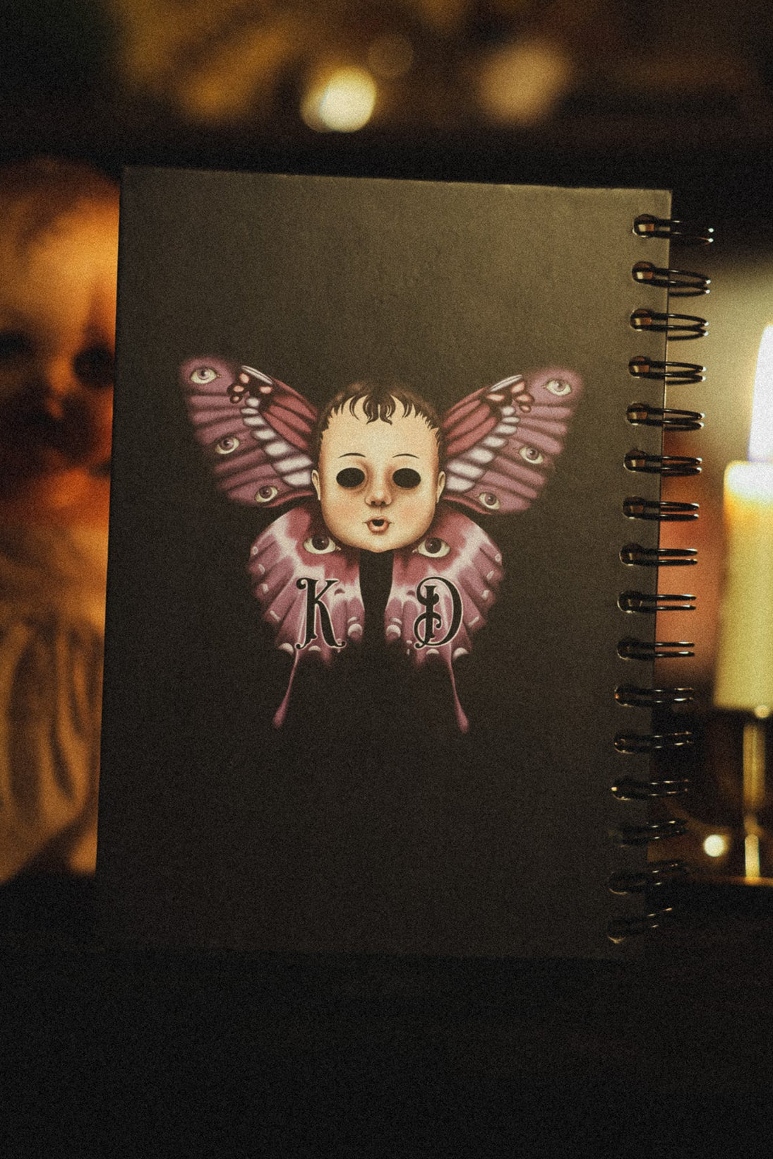 Kelsi Davies & Lola – Haunted Doll Hardcover Sketchbook