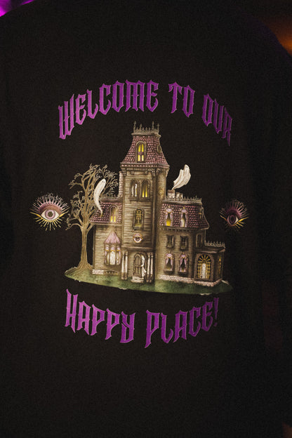 Welcome To Our Happy Place Boxy Tee